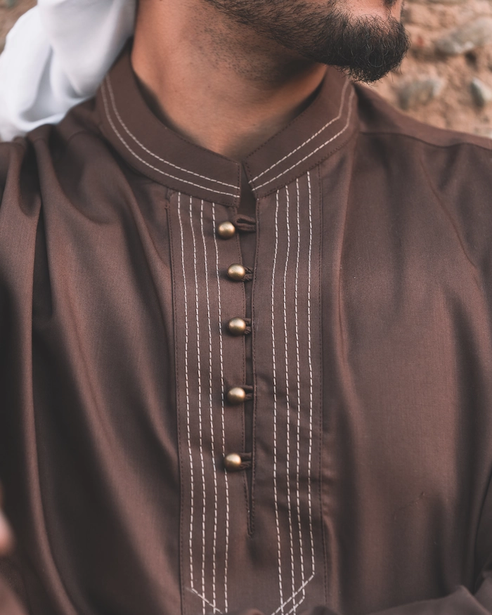 Brown kurta pajama for adults