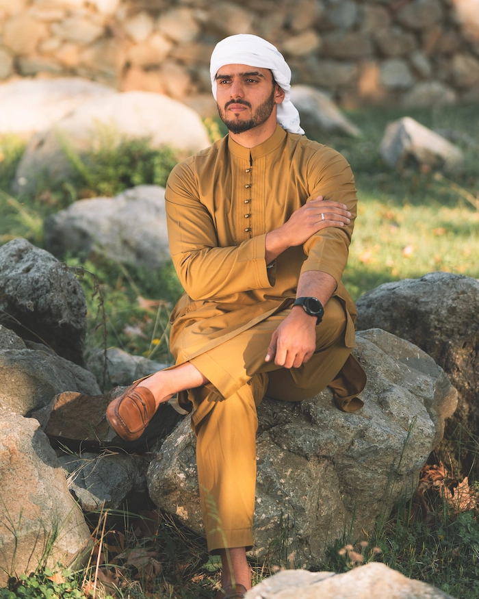 mustard color kurta