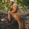 beige kurta pajama for gents