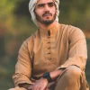 beige kurta pajama for boys