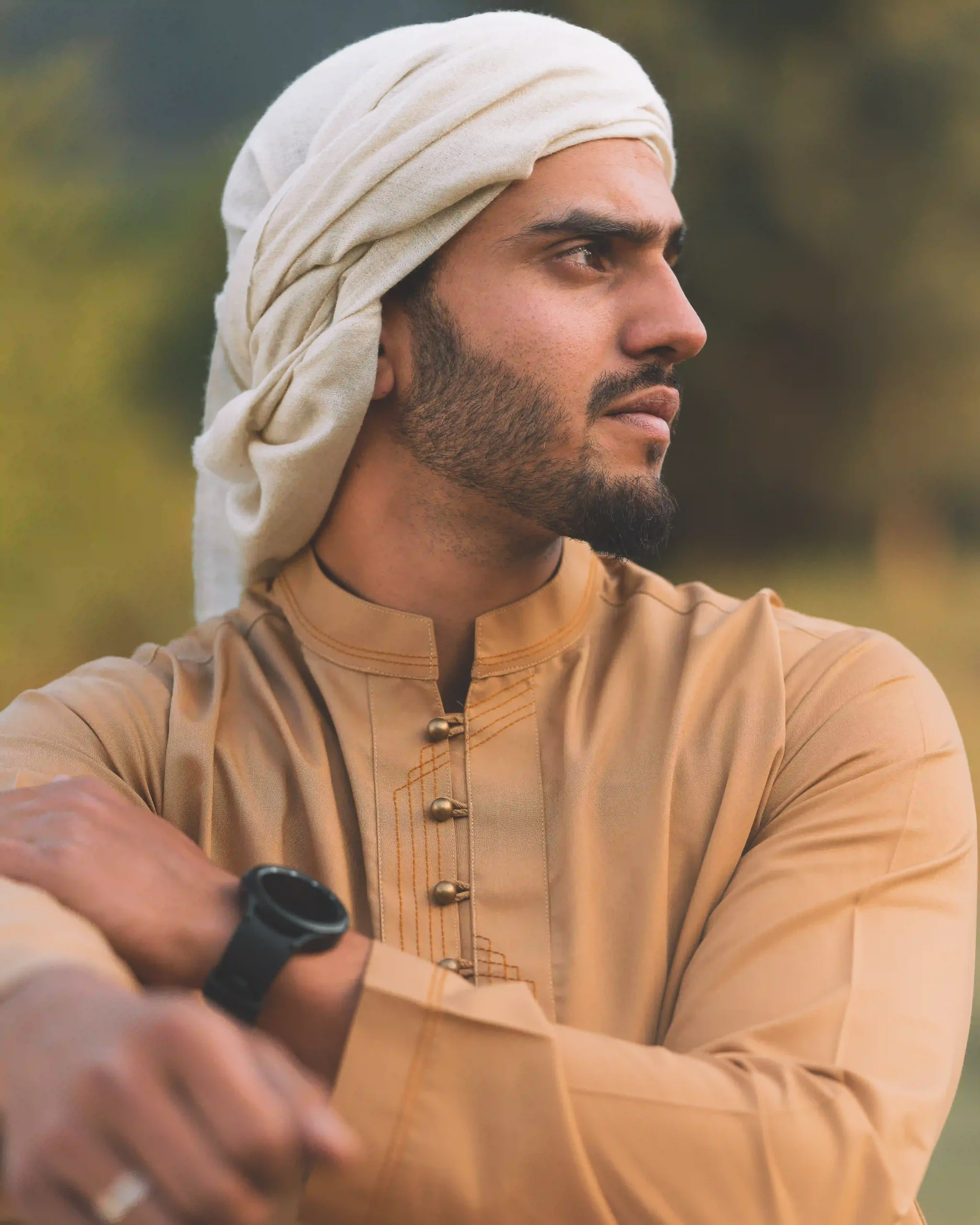 beige kurta pajama