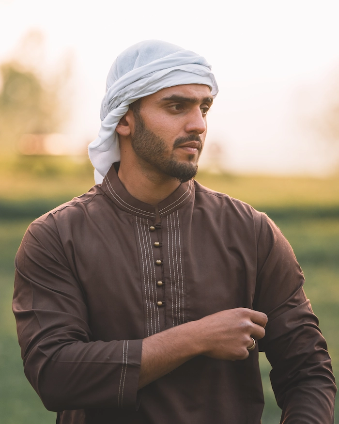 Brown kurta pajama for boys