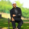 black kurta for male