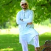 Turquoise Green Kurta Pajama for men