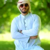 Turquoise Green Kurta Pajama