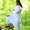 white  plain cotton kurta