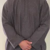 grey pheran for gents