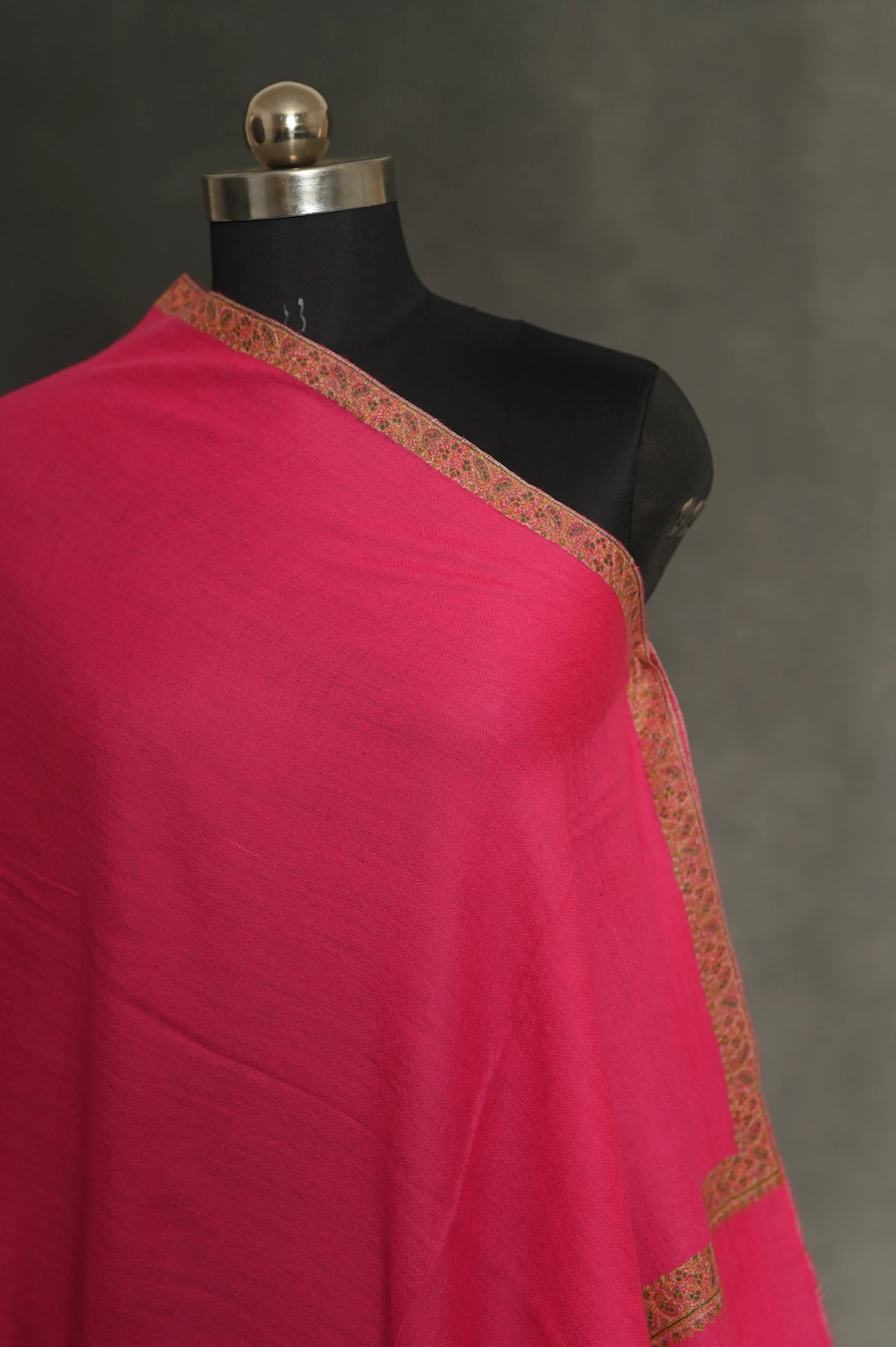 baby pink shawl
