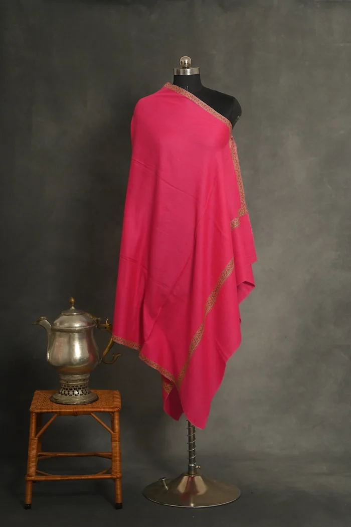 baby pink pashmina shawl