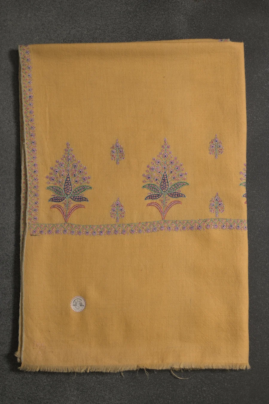 yellow pashmina
