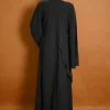 black modest dress