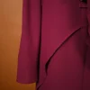 grape modest dress