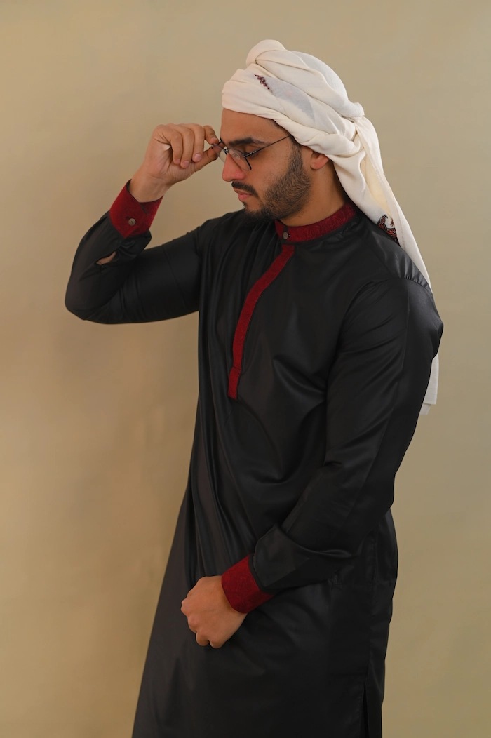 black kurta