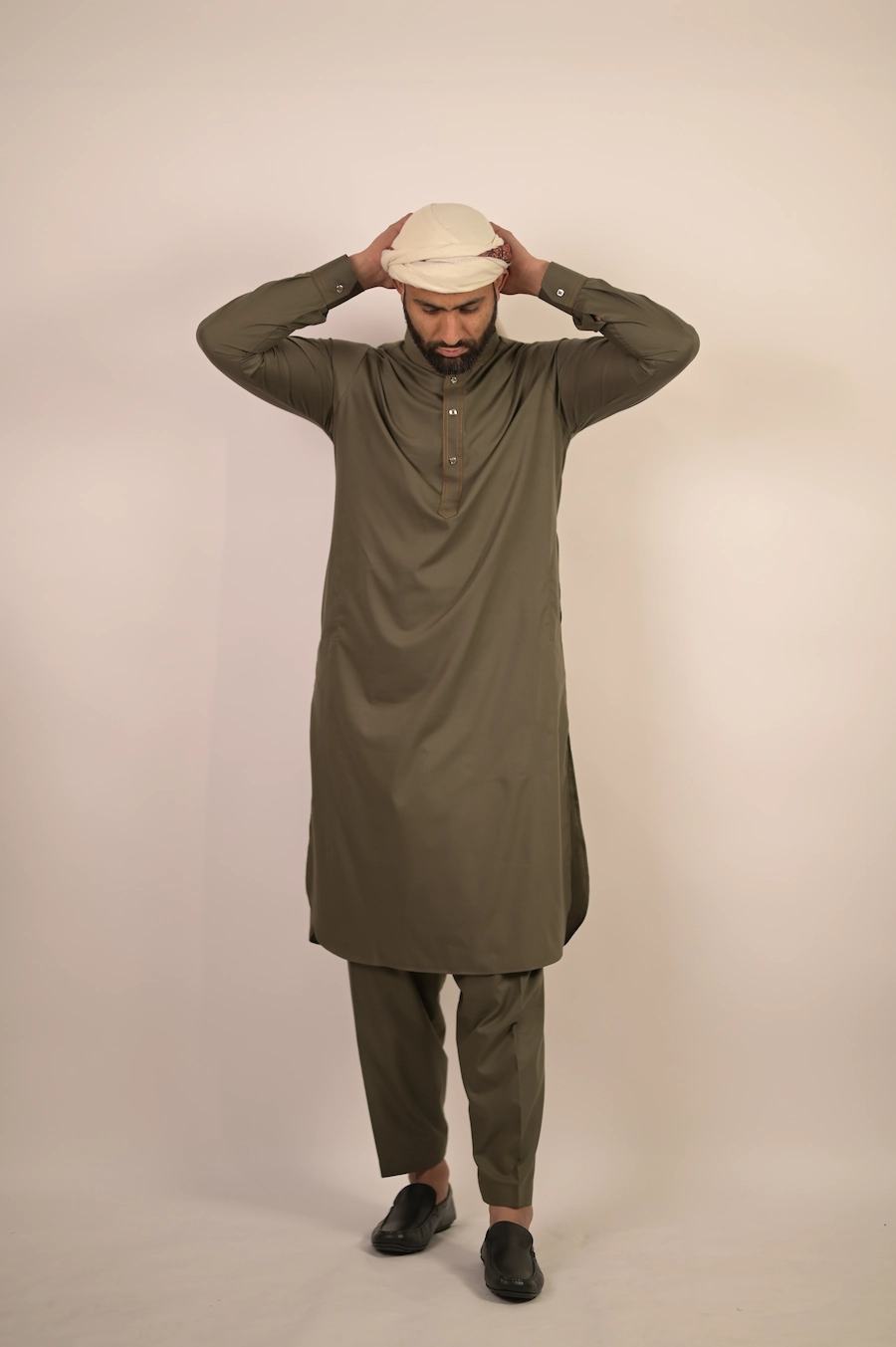 premium green kurta pajama
