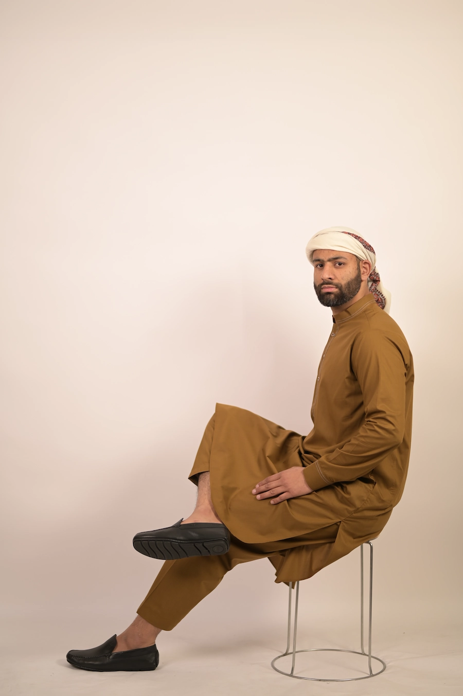 brown kurta pyjama for boys