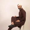 designwear brown kurta with pyjama