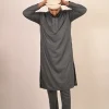 grey kurta pyjama for groom