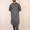 pakistani grey kurta 