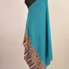 blue kani shawl
