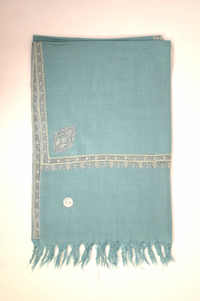 aquamarine pashmina