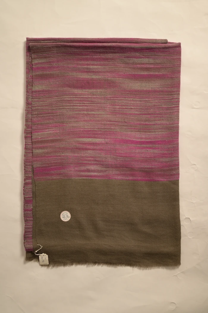 purple pashmina shawl