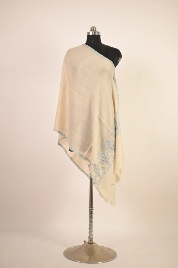white scarf