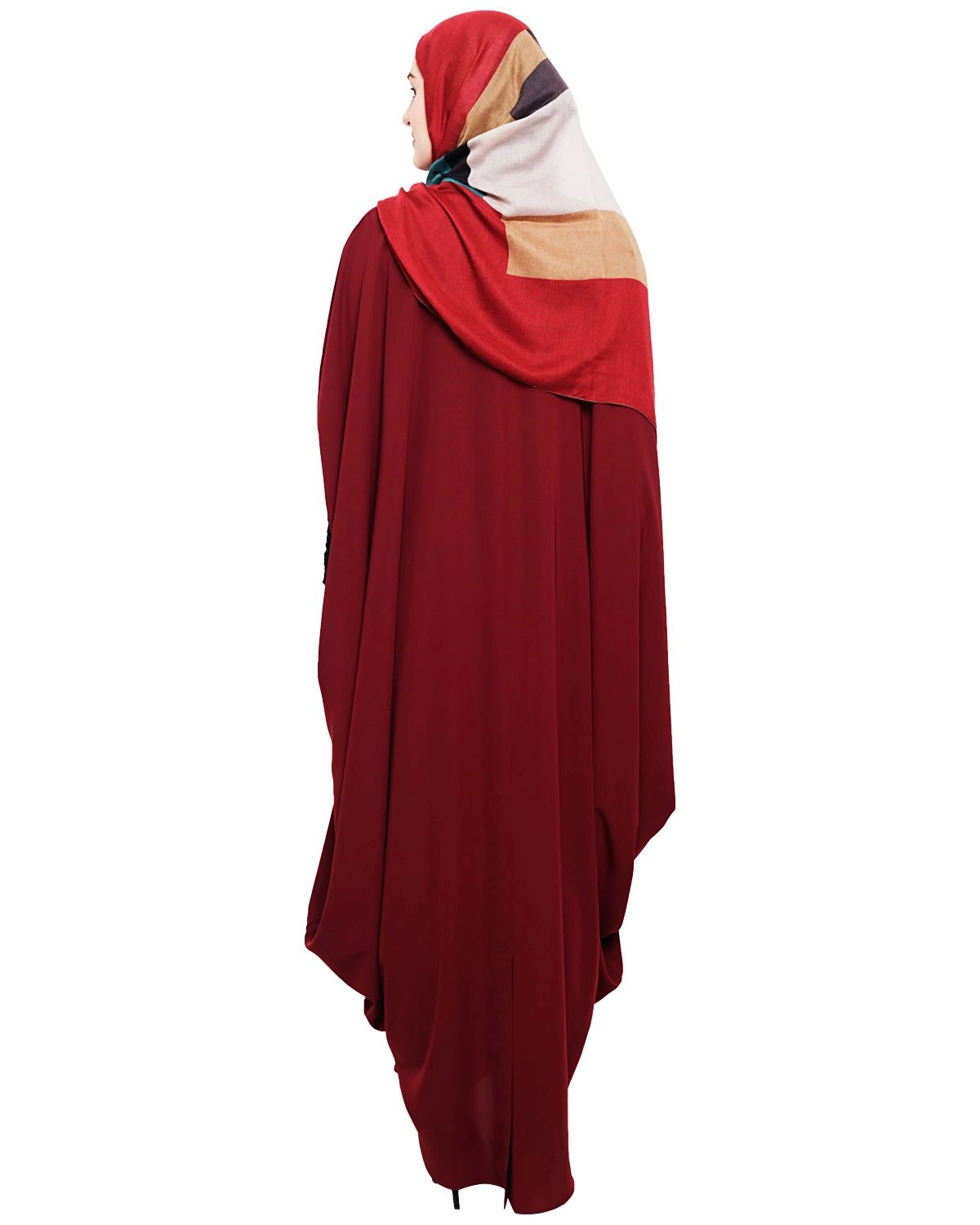 red kaftan for women