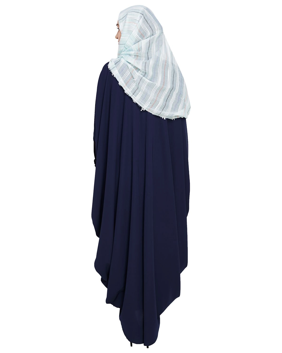 blue kaftan by baraqah