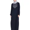 black modest abaya fotr women