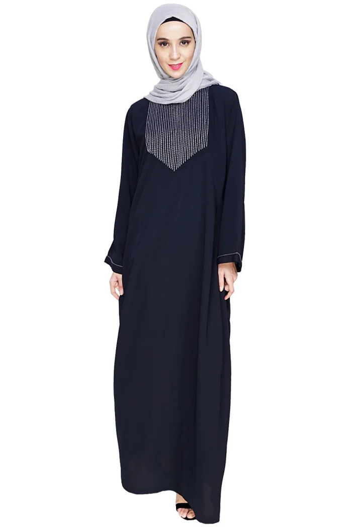 black modest abaya fotr women