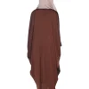 red kaftan with embroidery for females