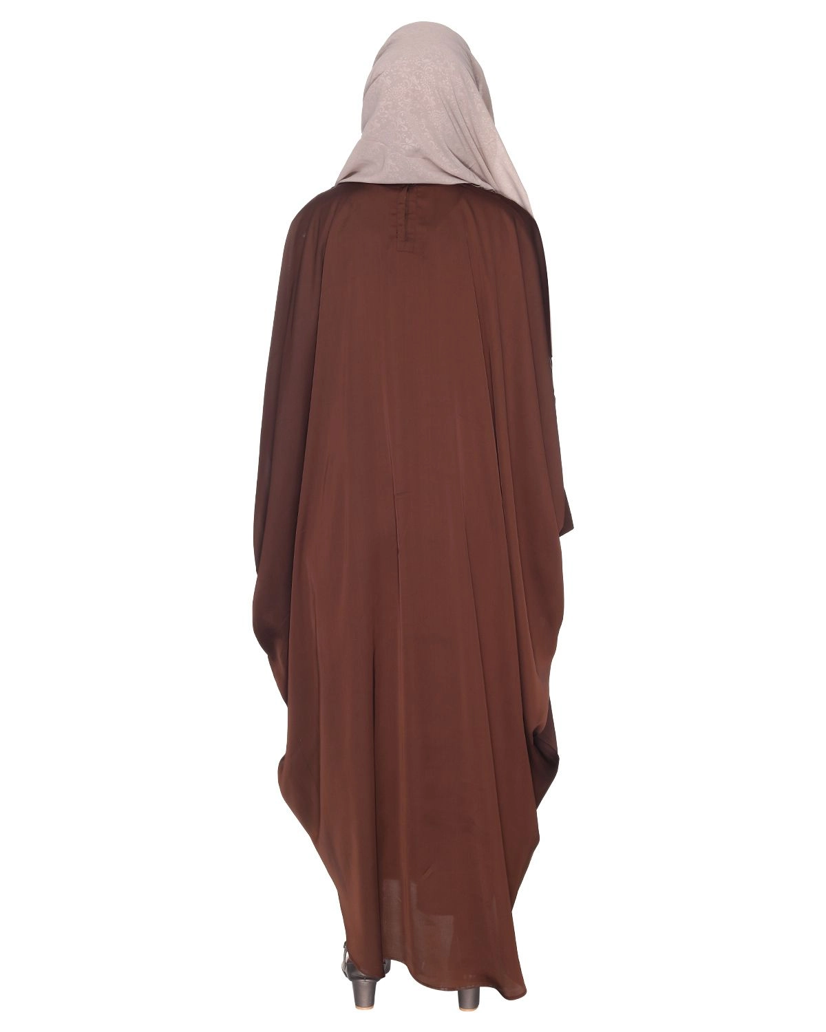 red kaftan with embroidery for females