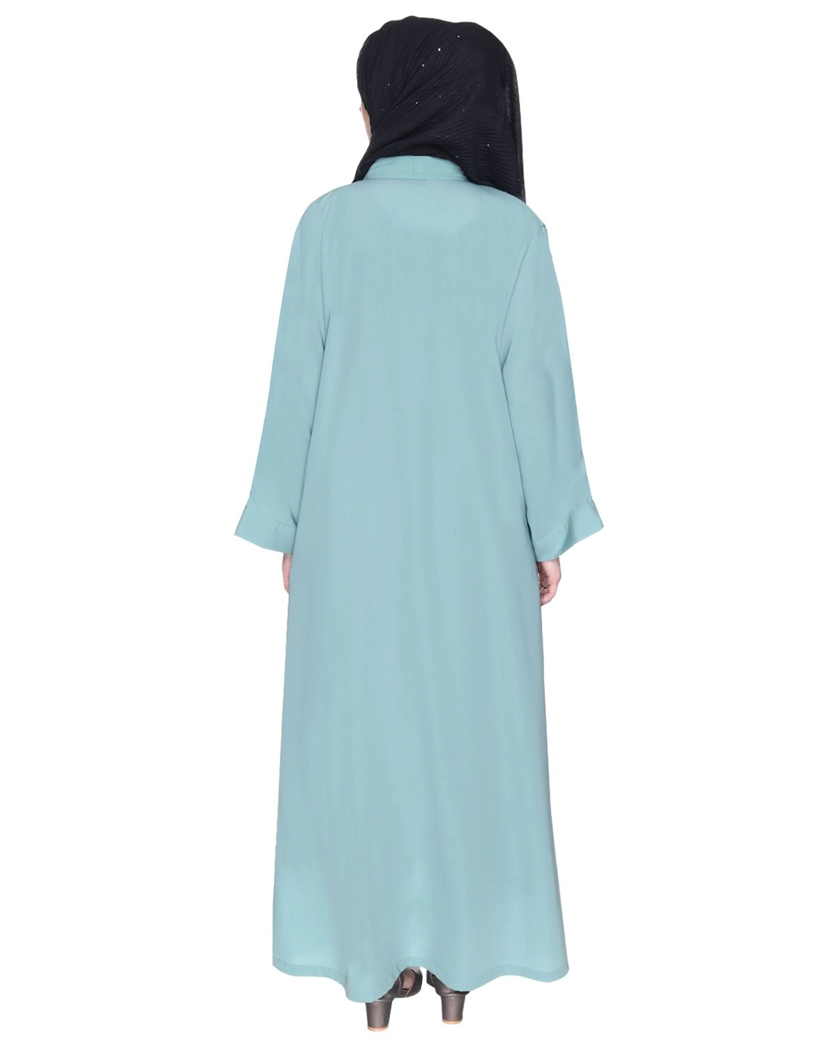 light blue modest clothing