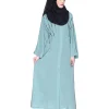 light blue abaya