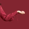 maroon abaya