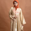 golden silk pheran for  female