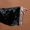 kashmiri black velvet phiran