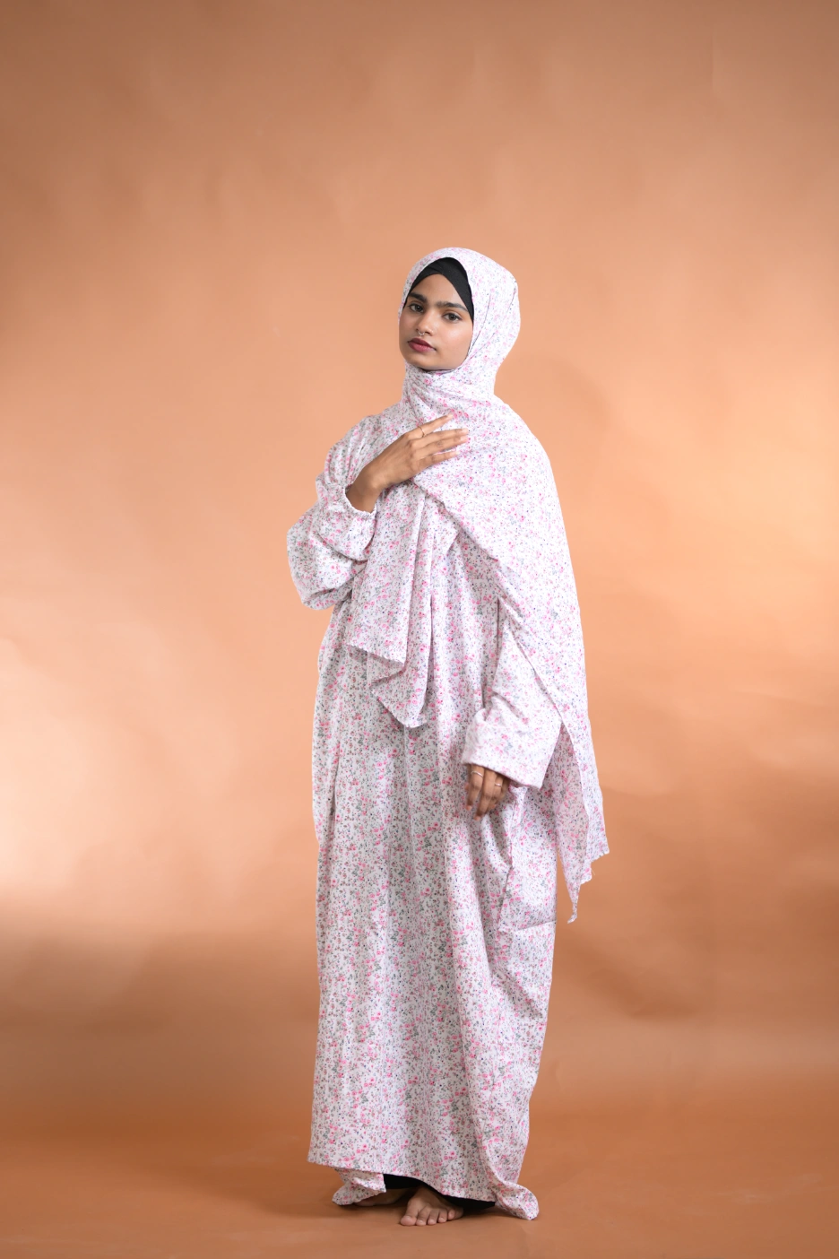floral abaya for girls
