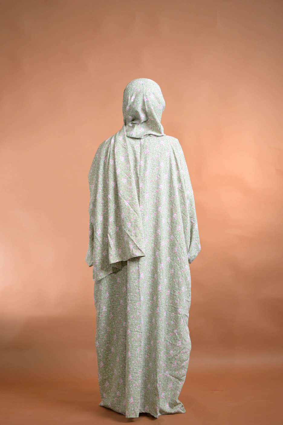 floral abaya for females