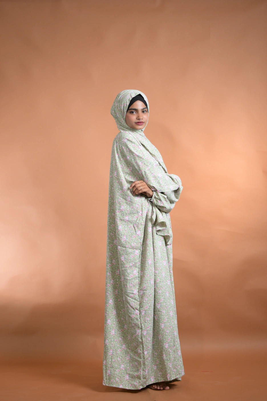mint floral dress for women