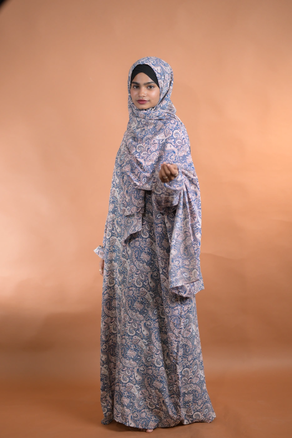 floral prayer dress for women