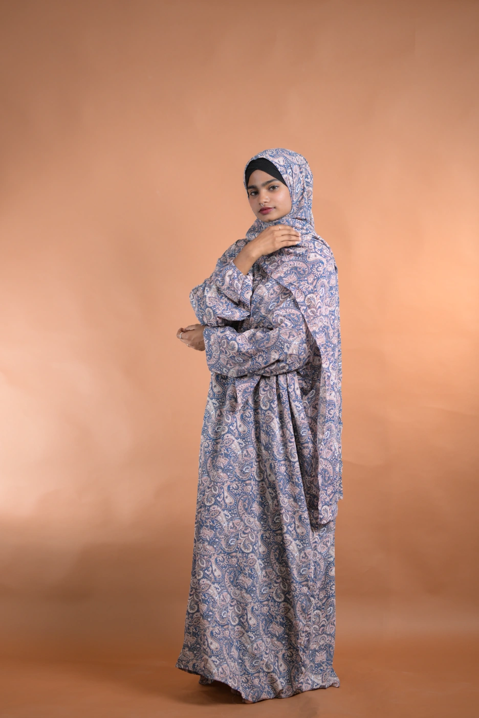 floral prayer dress for girls