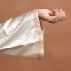white silk pheran for women