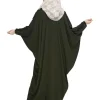 olive green kaftan