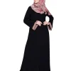 black gown