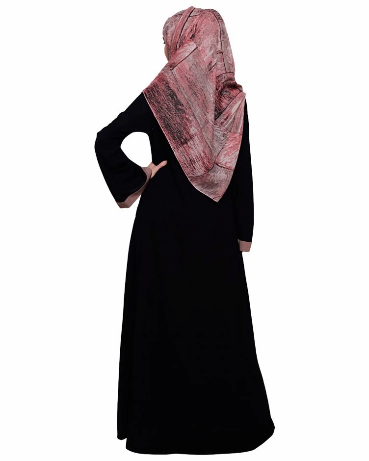 black abaya for females