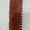 Luxurious pashmina rumal crafted with designs inspired by Omani Mussar (مصَر) and Turma (ترمة)
