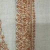 Luxurious pashmina rumal crafted with designs inspired by Omani Mussar (مصَر) and Turma (ترمة)