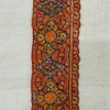 Luxurious pashmina rumal crafted with designs inspired by Omani Mussar (مصَر) and Turma (ترمة)