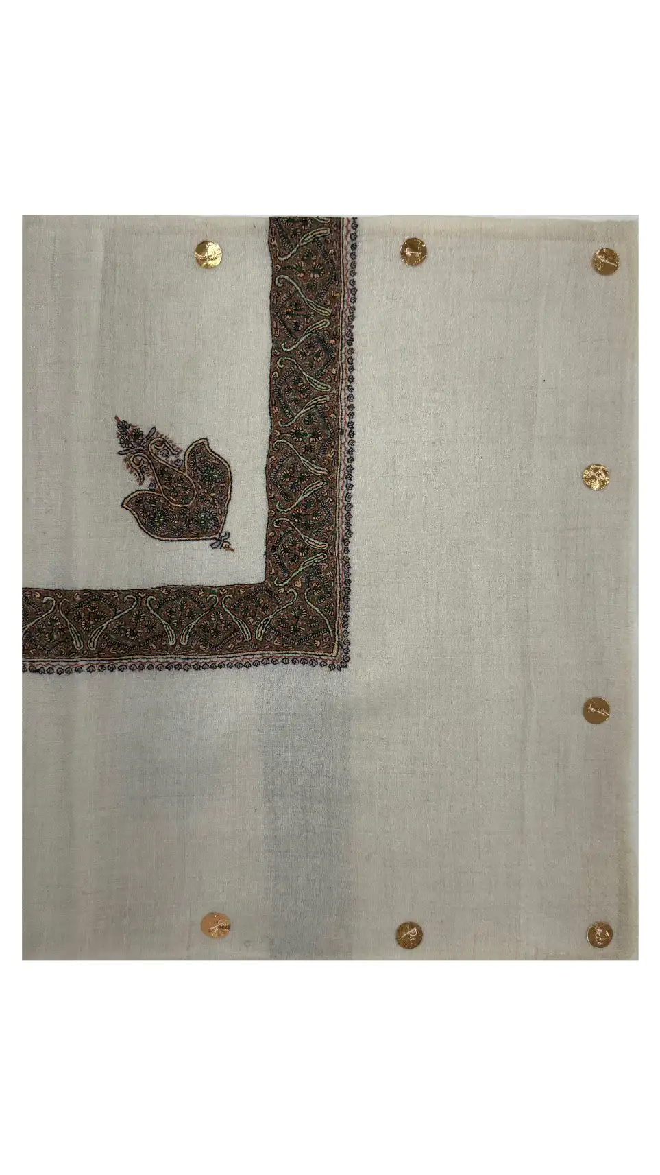 Cultural pashmina rumal designed in the style of Iraqi Shemagh (شماغ)